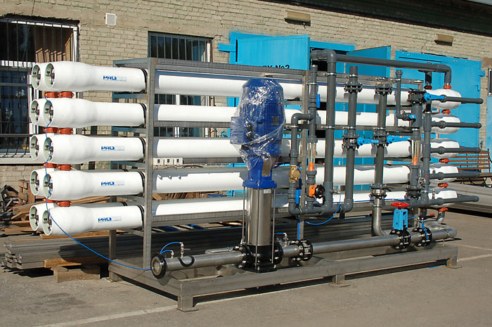 Equipment before shipment